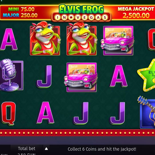Elvis Frog in Vegas