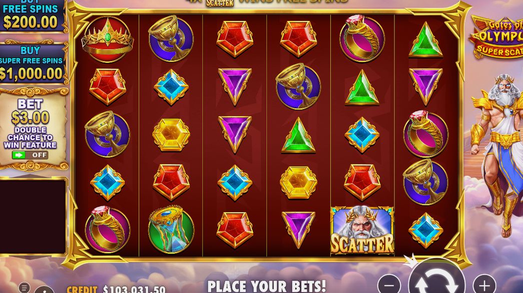 Gates of Olympus Super Scatter